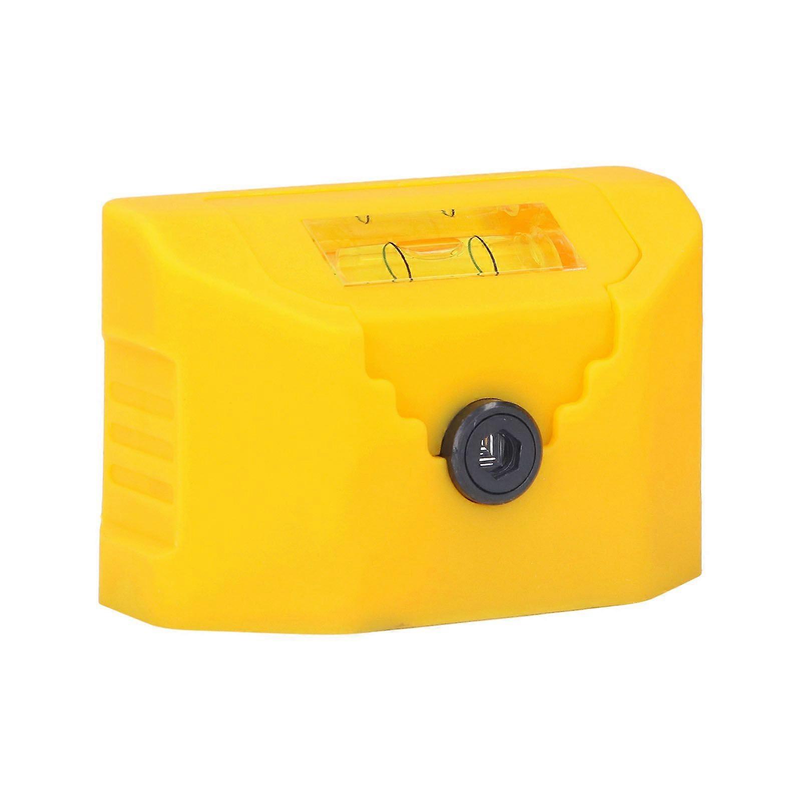 Line Laser Vertical Cross Marker Mini Multifunctional Level Measuring Instrument Tool Yellow