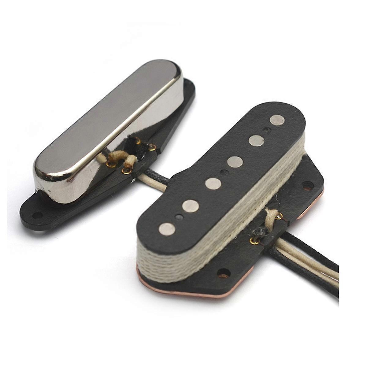 1 Set Electric Guitar Pickups Neck/Bridge Pickups Set 7.5K/7.6k for TL Alnico 5
