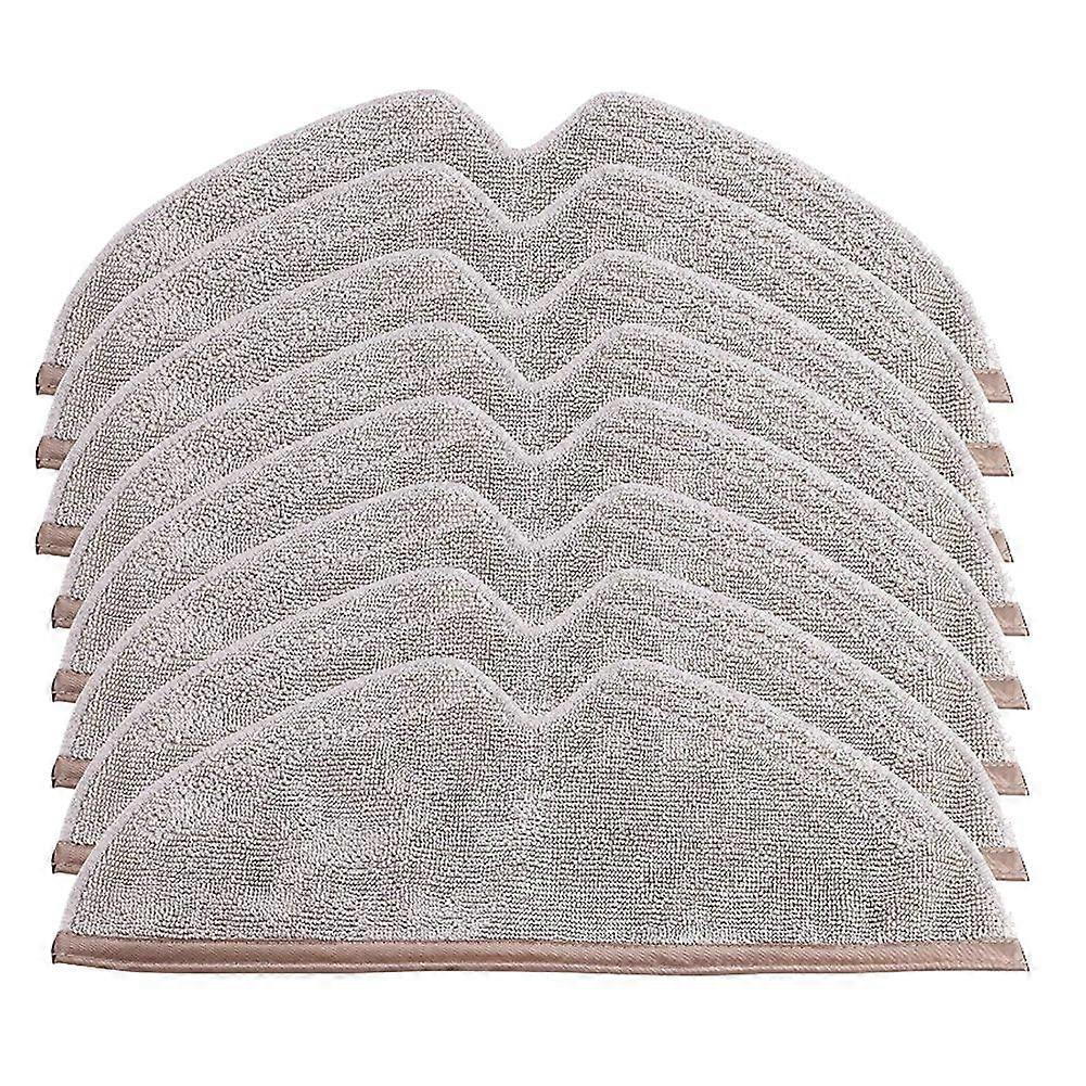 8PCS Replacement Spare Microfiber Mop Cloth Pad for Roborock Q7 Q8 S5 Max, Q5 Pro, E4, E5, S5, S6, S6 Pure MaxV, Q5