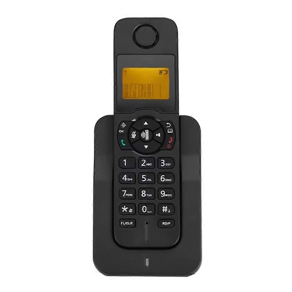 D1005 Expandable Cordless Telephone Home Office Expandable Cordless Telephone Hand-Free Call with Caller ID EU-PLUG