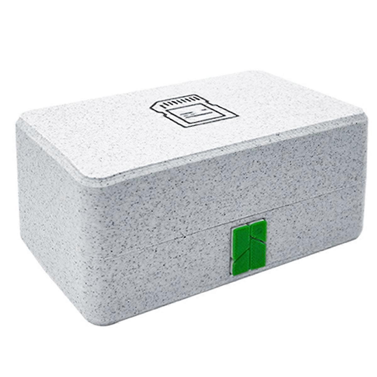 Card Case Waterproof Memory Card Storage Box with Capacity Shock Design Portable Holder