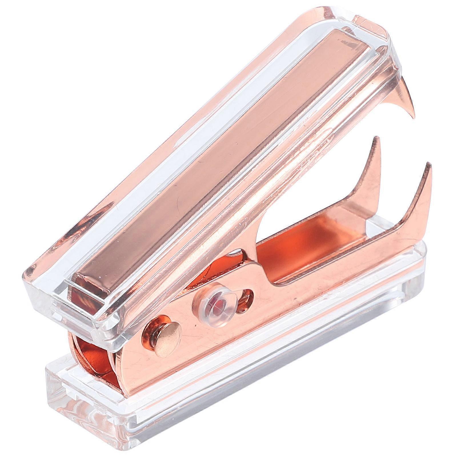 Staple Remover Office Stapler Remover for Student Use 3Pcs Rose Gold