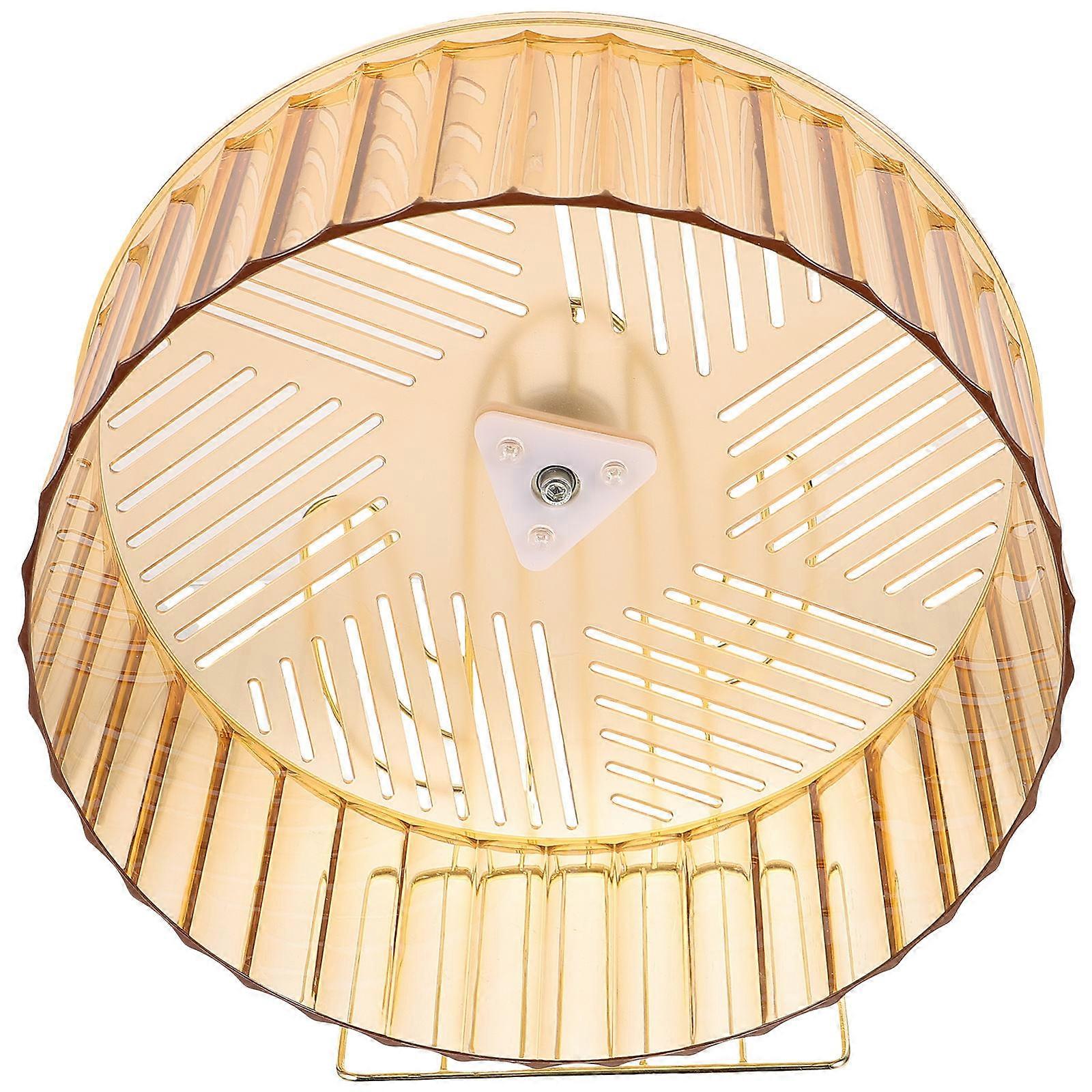 Chinchilla Wheel Round Shape Pet Exercise Toy Daily Use 26.5X23cm Suitable For Small Pets 2Pcs