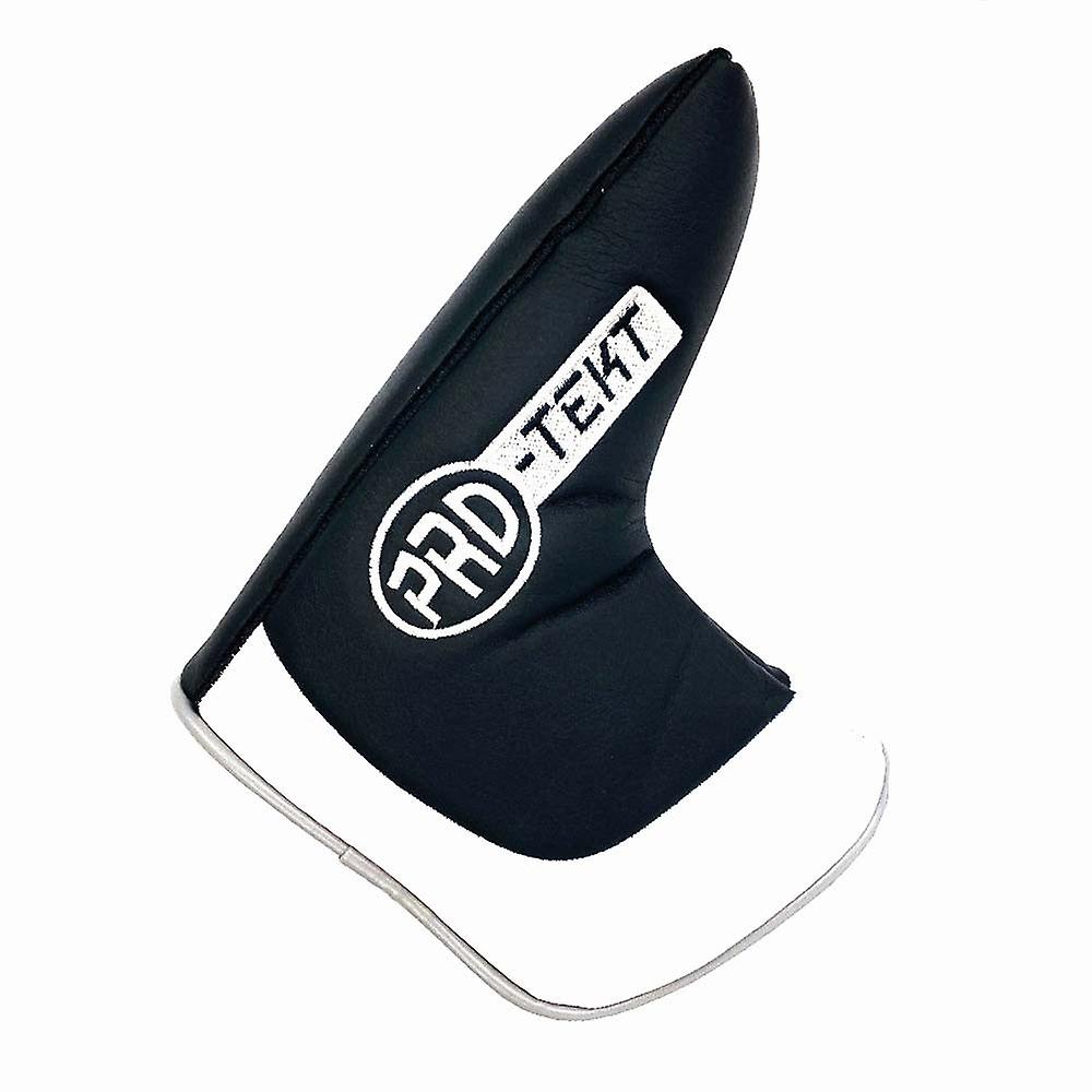 Pro-Tekt Blade Style Golf Putter Cover Black/White/Silver