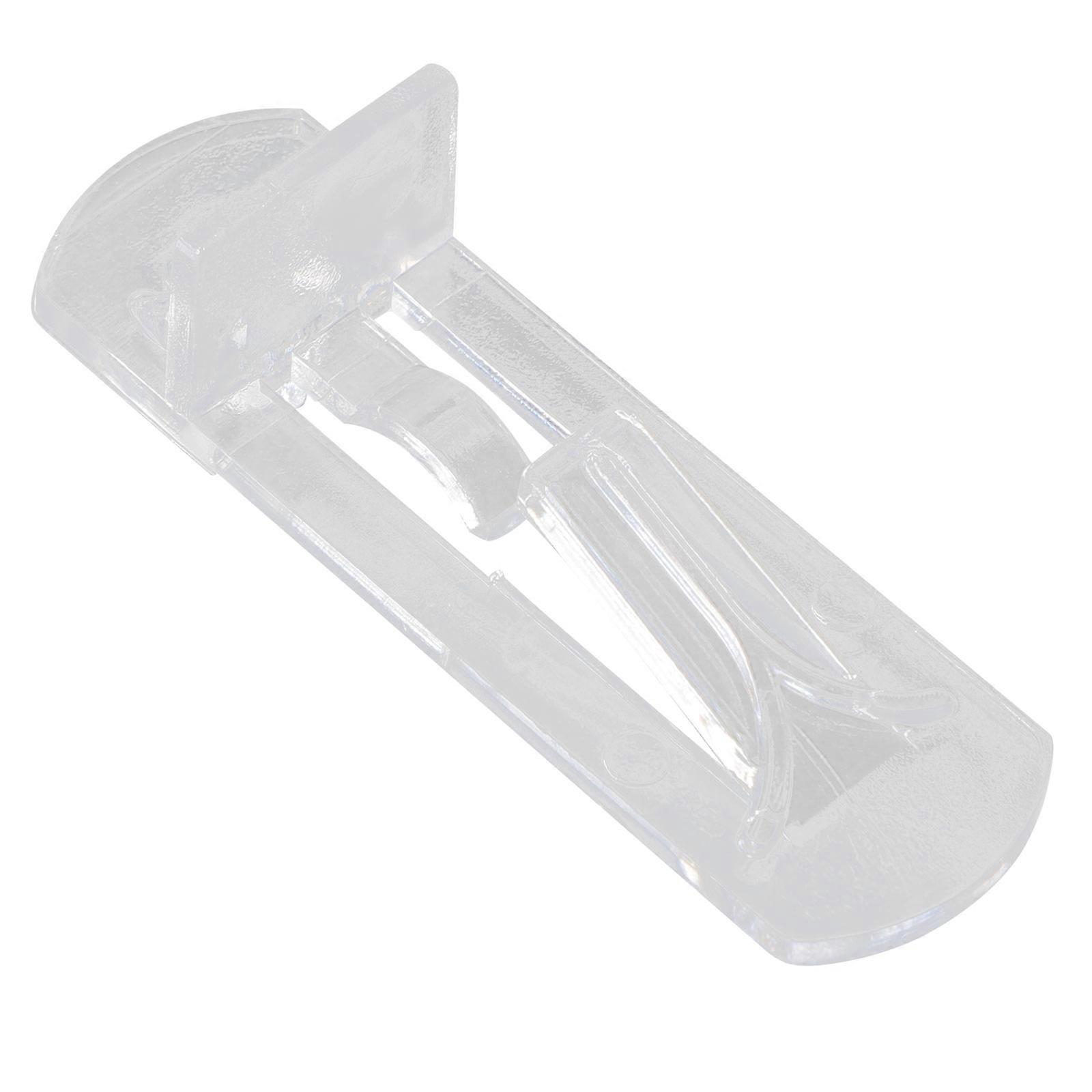 Shelf Pegs Transparent Plastic Self Locking Shelf Clips for Shelves 30Pcs