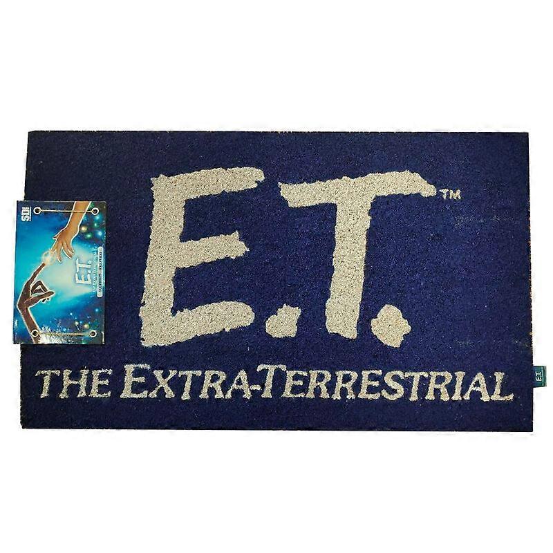 E.T. Logo Doormat for indoor/outdoor use, durable material