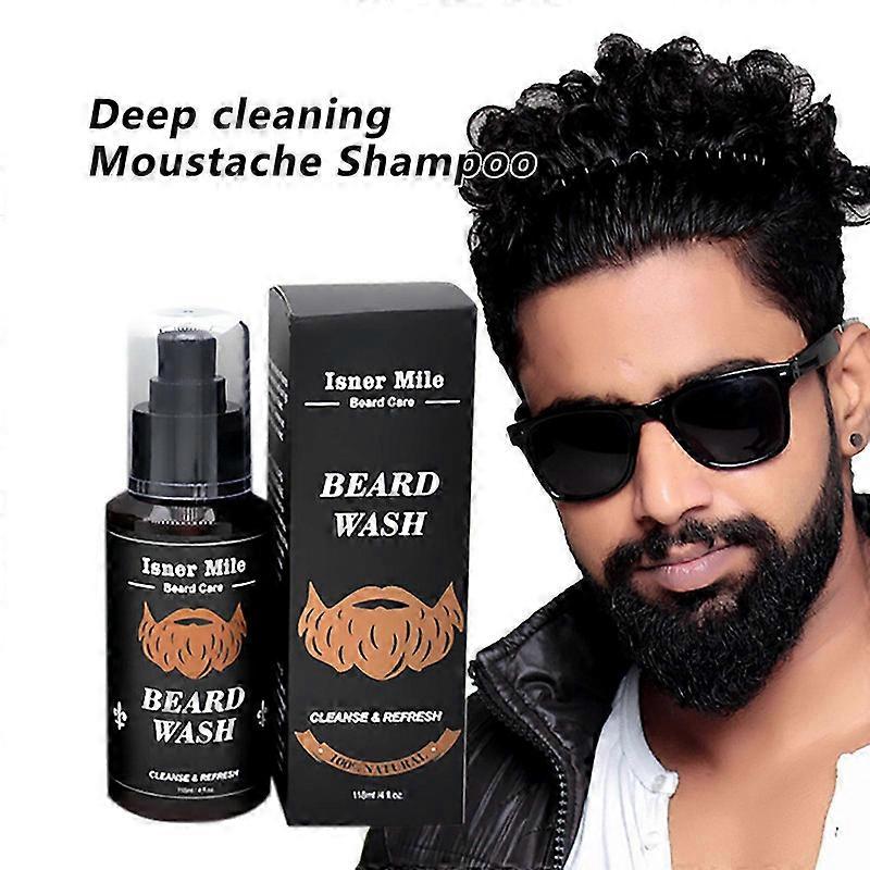 Beard Wash Cleansing Shampoo Men's Cleaning Beard Shampoo