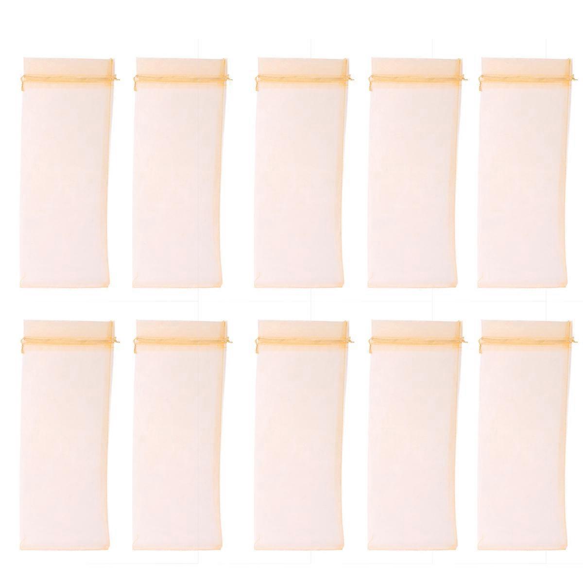 Gift Bag for with Drawstring 30Pcs Golden Party Covers