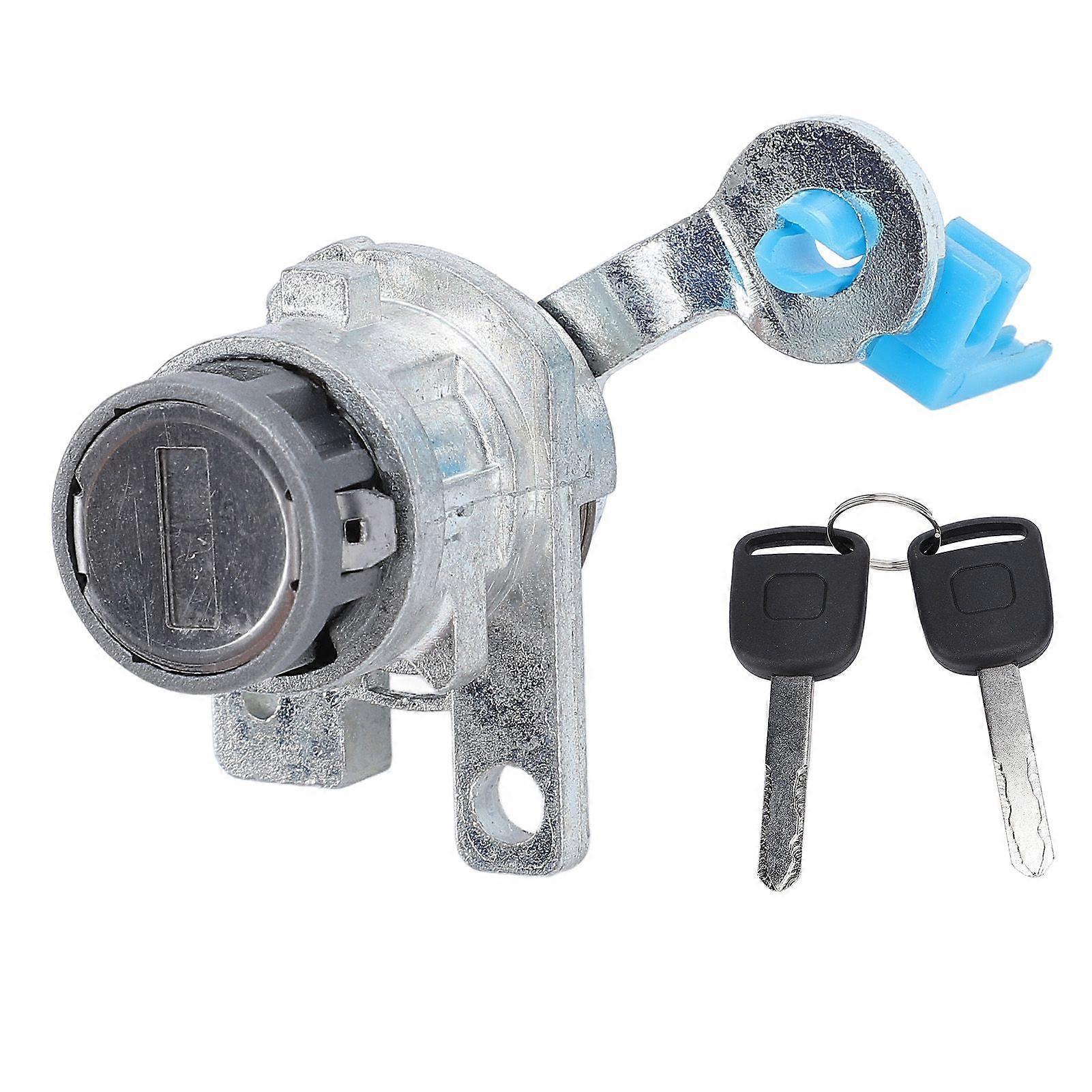 Left Driver Side Door Lock Cylinder with 2 Keys 72181 SDA A11 for Accord 4 Door 2003 to 2007