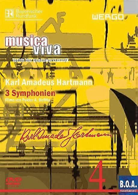 Hartmann:3 Symphonies [DVD]