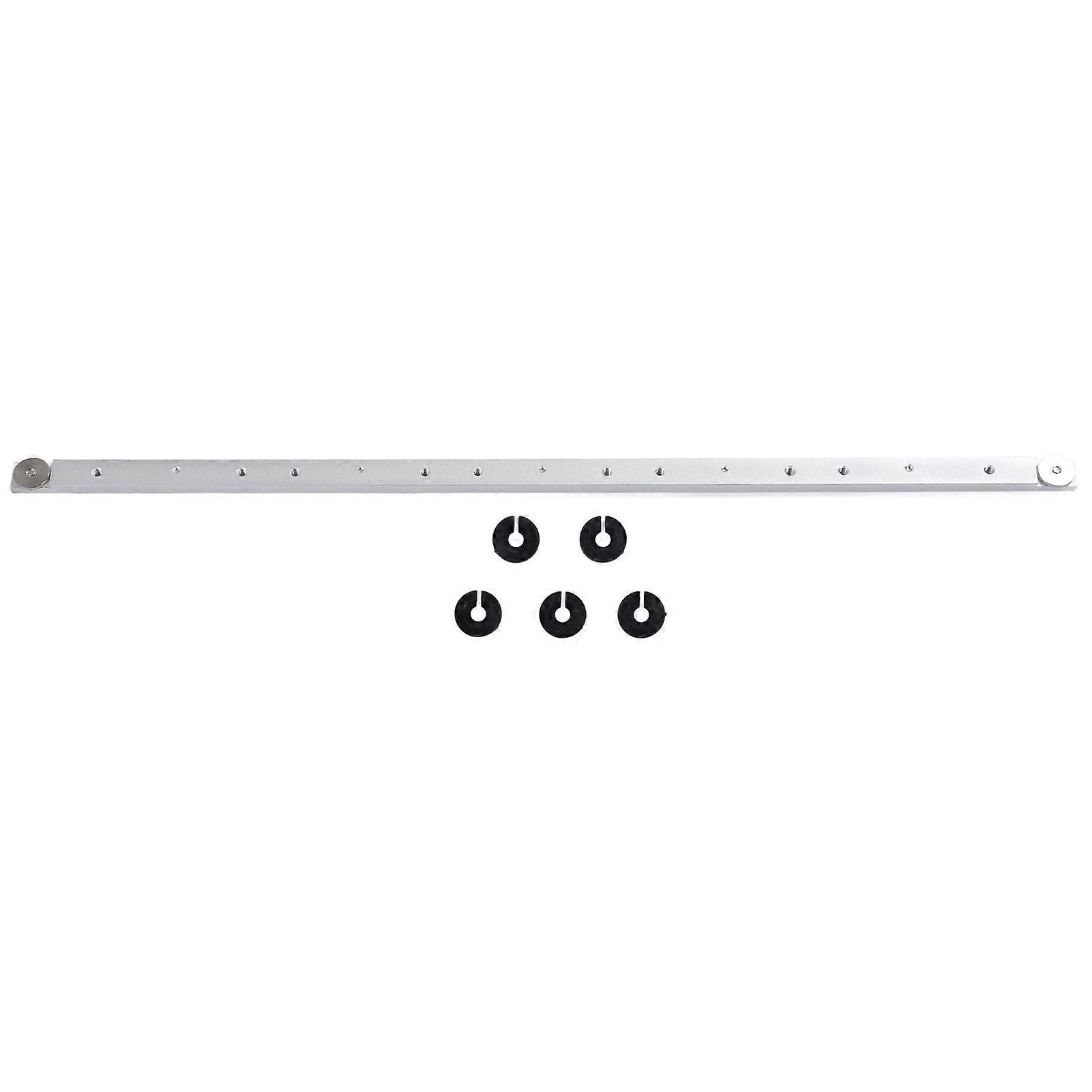 Miter Bar Slider Table Saw Gauge Rod Aluminum 650mm Universal Woodworking Miter Rail Tool for Router Tables Building Various Jigs