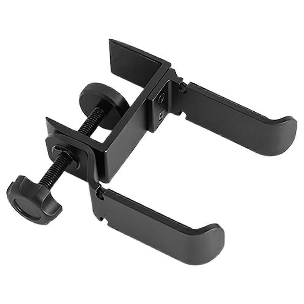 Black Headphone Hanger Clamp on Table Holder for Desk Space Saving 3Pcs