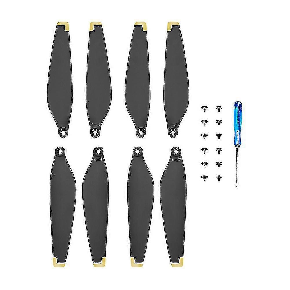 2 Pair Replacement Propeller Compatible With Mini 3 Pro Drone Light Weight Props Blade Wing Fans Accessory Spar