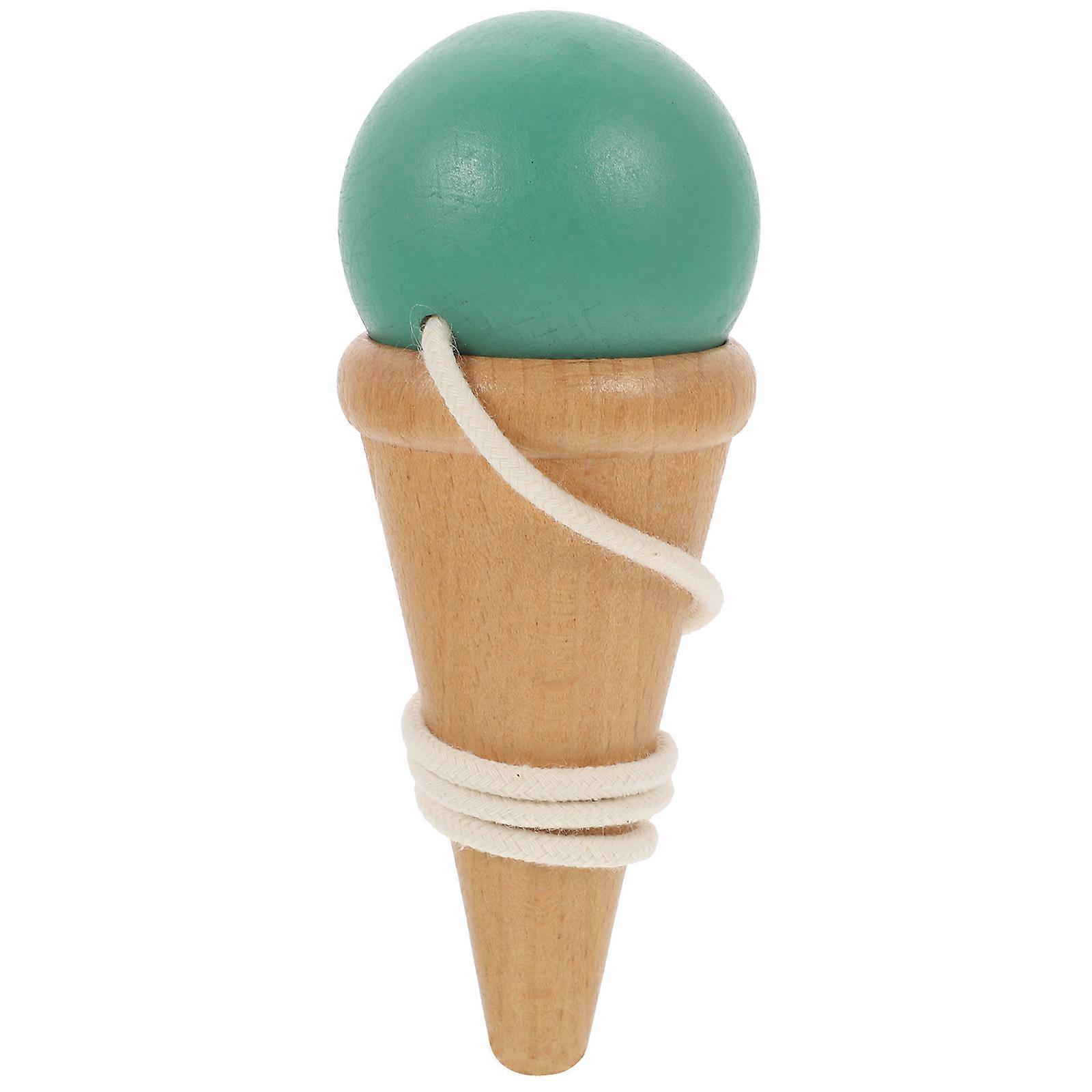 Kendama Toy Coordination Exercise Wood Kendama Toy 2Pcs Game Set