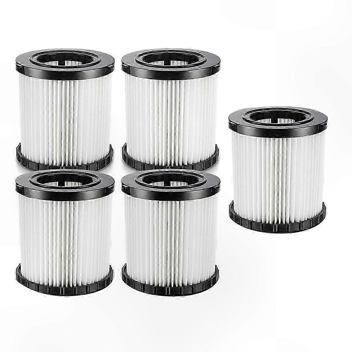5pcs Wet Dry Vacuum Filters for DeWalt Vacuum Replacement Filter