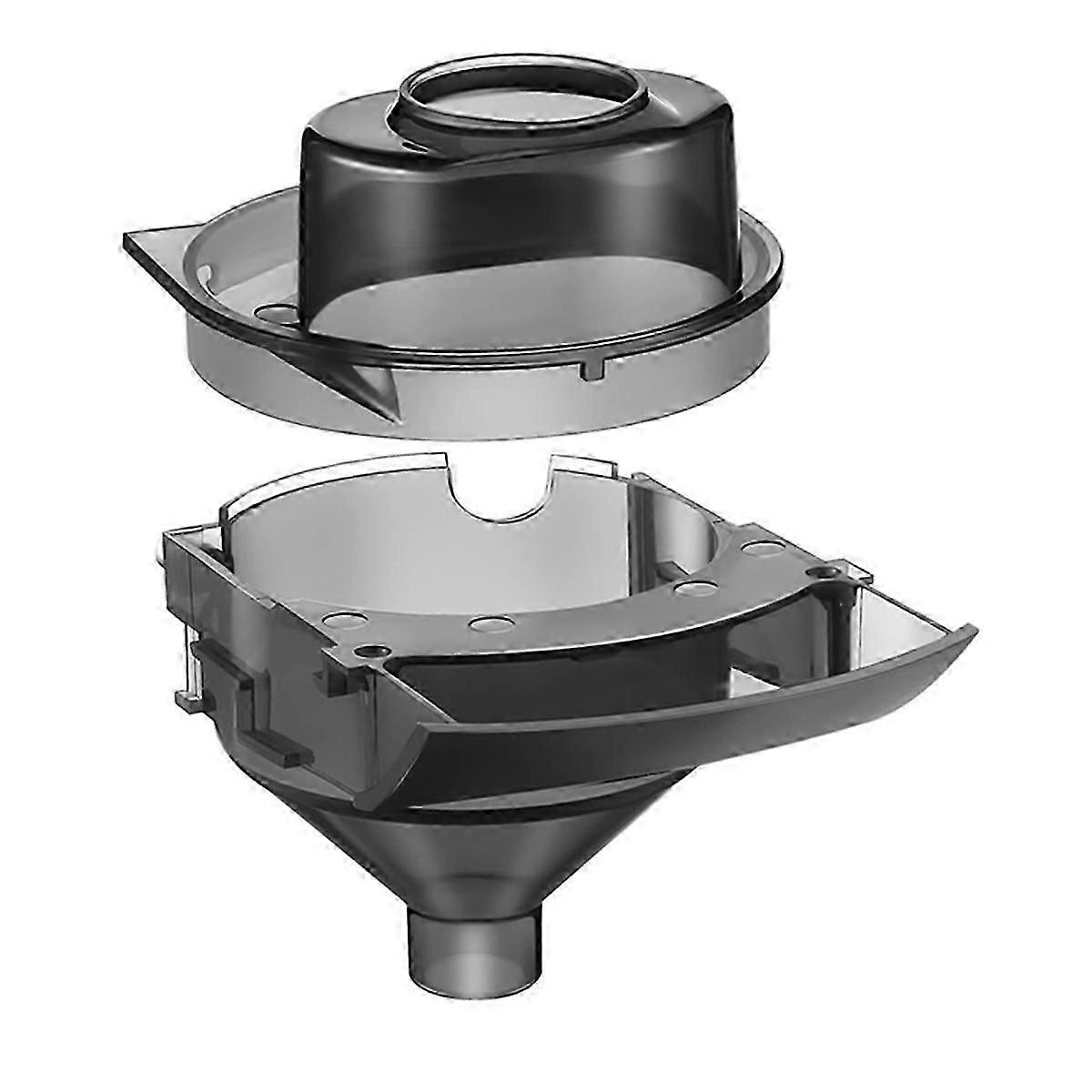 Entonnoir de remplacement pour pièces de rechange Entonnoir et couvercle Distributeur de lait maternisé