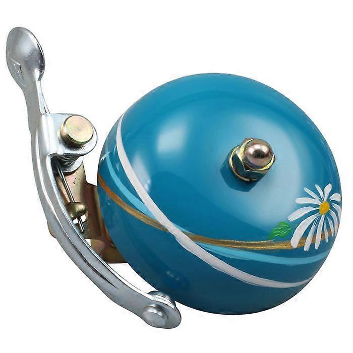 Handmålad dödskalleklocka