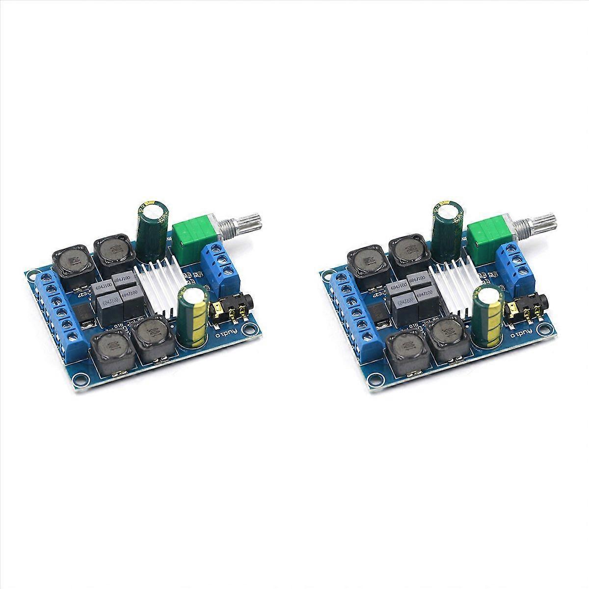 XY-502 Digital Power Amplifier 2-Channel Stereo High-Power 2X50W