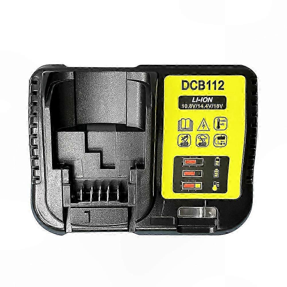 EU Plug Lithium Battery Charger for 10.8V-20V Tools, Compatible with Multiple Voltages and Models
