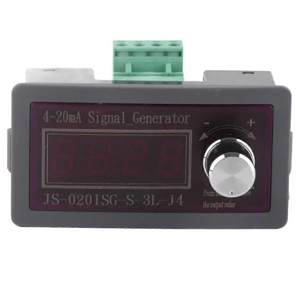 4-20mA Current Voltage Signal Generator with Battery Power Supply and 4 Digit Display