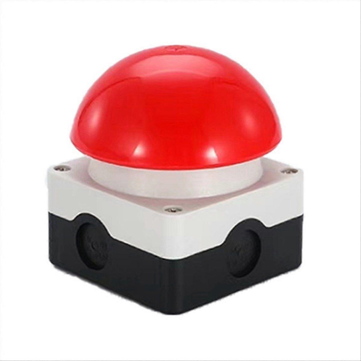 Foot Palm Switch 1NO+1NC Mushroom Push Button Switch Emergency Stop Pedal Switch Manual Foot Switch