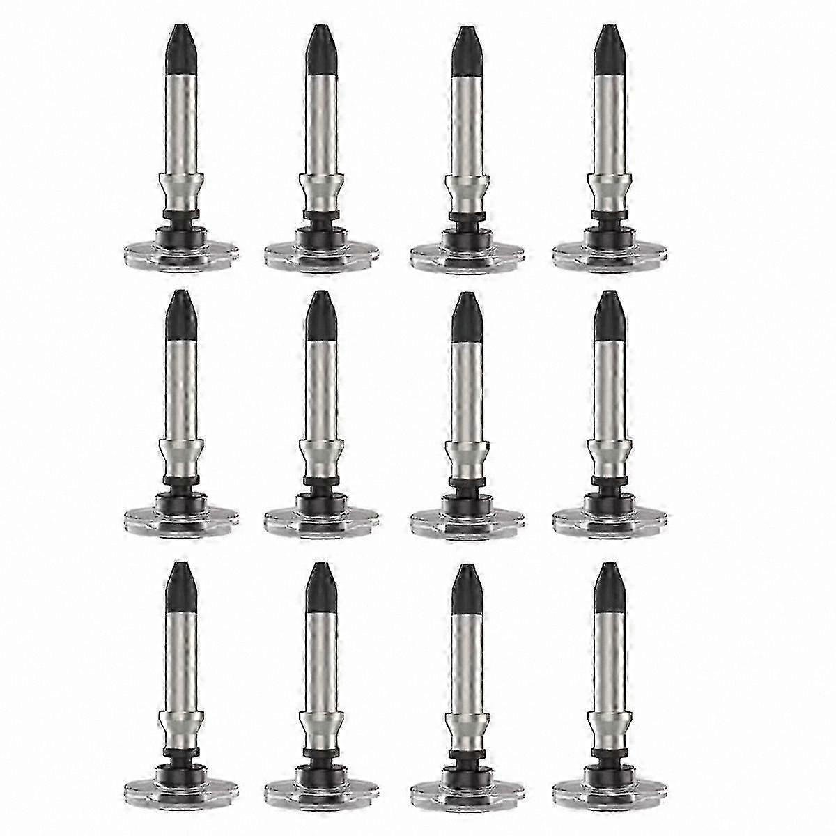 Replacement Disc Tips for Touch Stylus Pen, 12-Pack Compatible Silicone Tips for Capacitive Screens