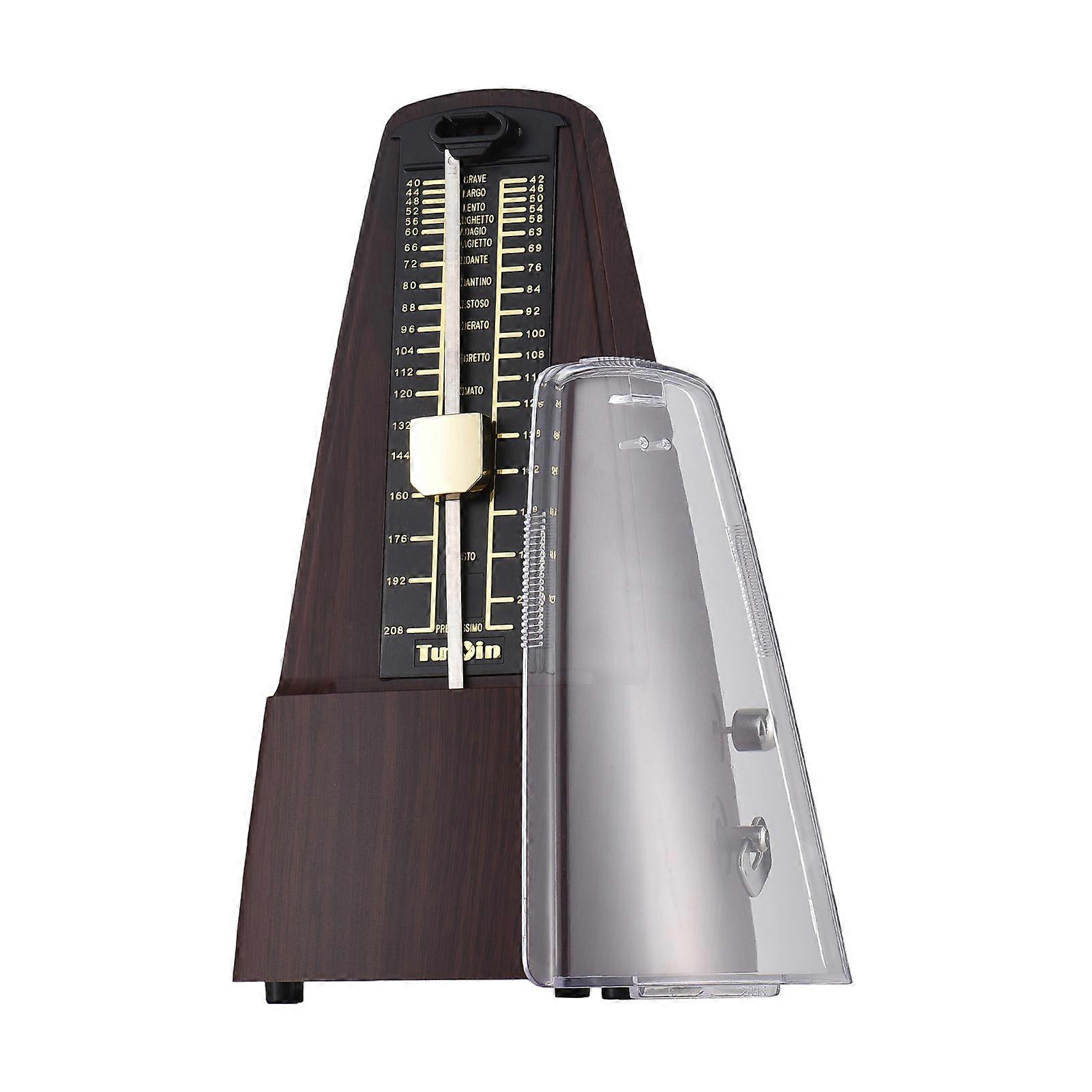 TUNYIN Mechanical Metronome Portable Metronome Adjustable Beat Speed Lightweight Loud Sound for Piano Guitar Drum Guzheng Accurate Beat Mechanical Me