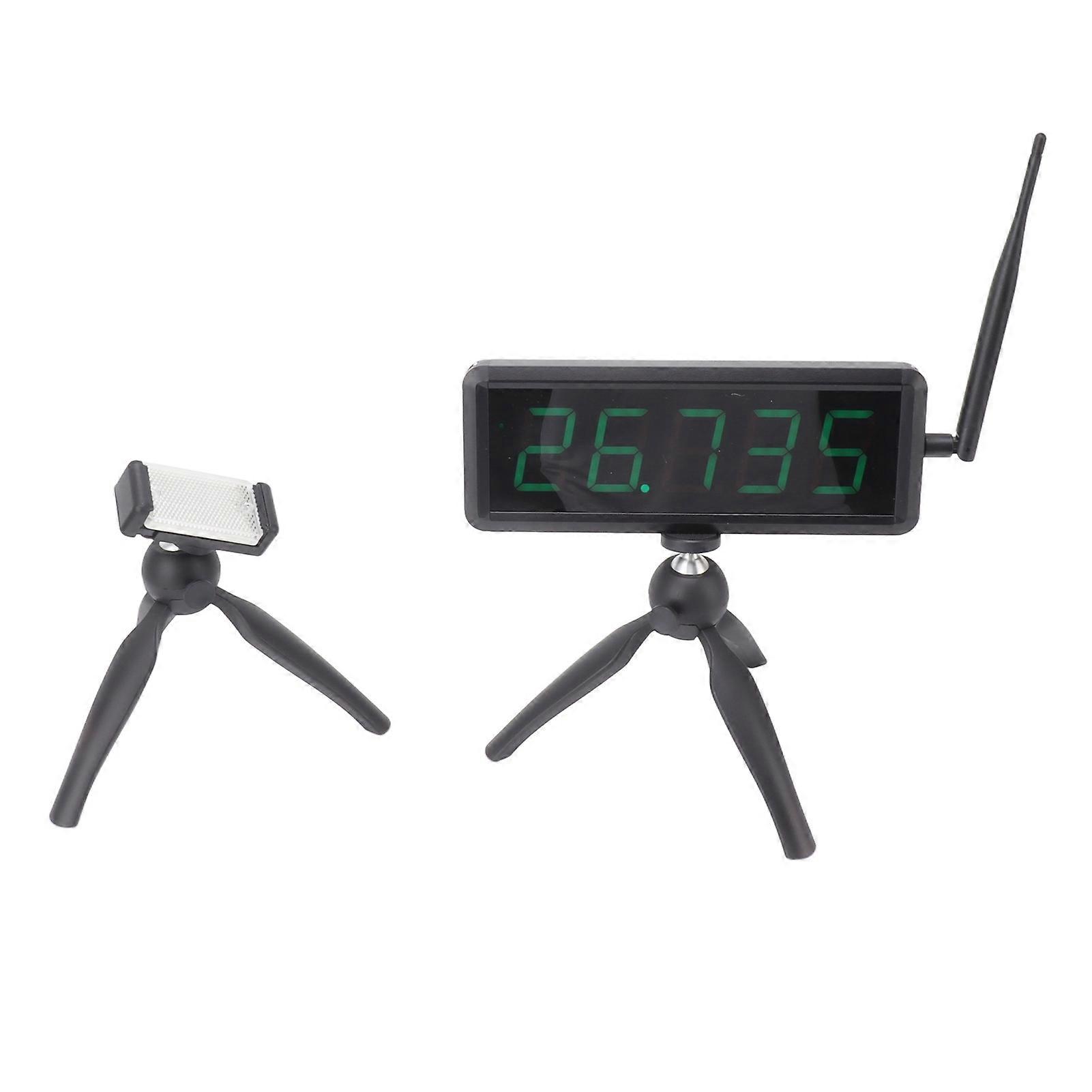 Wireless Digital Timer Sprint Racing Stopwatch for Electronic Bike Speed Training Skating 100‑240V US Plug 