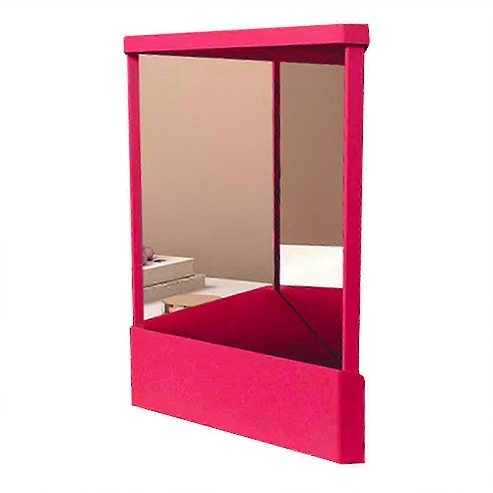 Non-Reversing Mirror True-Image Reflection Stable Base Mirror Present for Women