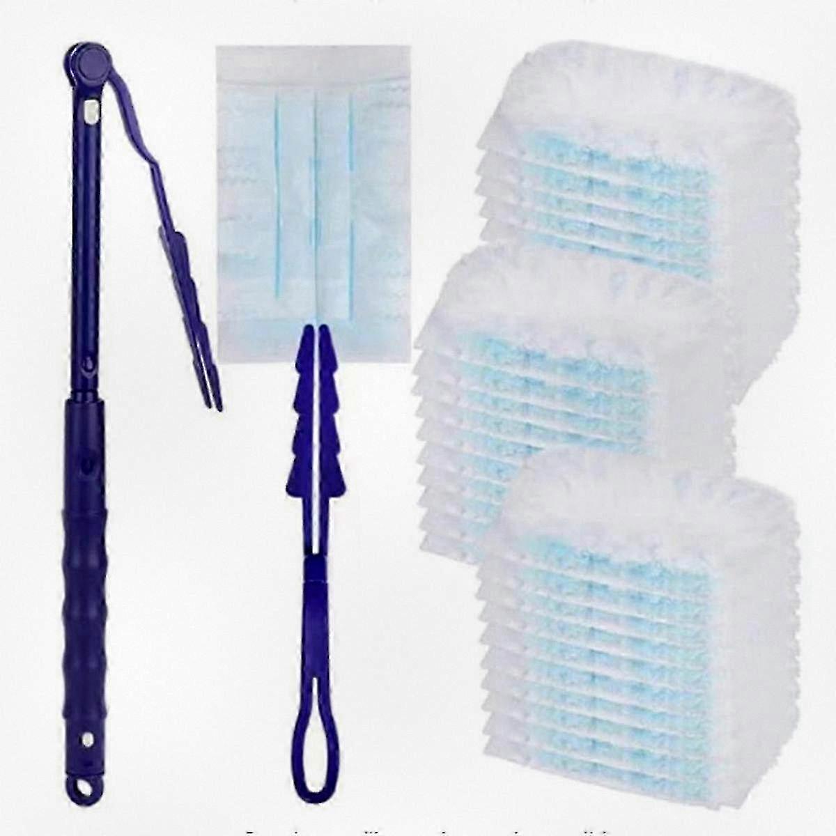 Electrostatic Fiber Cleaning Brush for Home Dusting and Housework