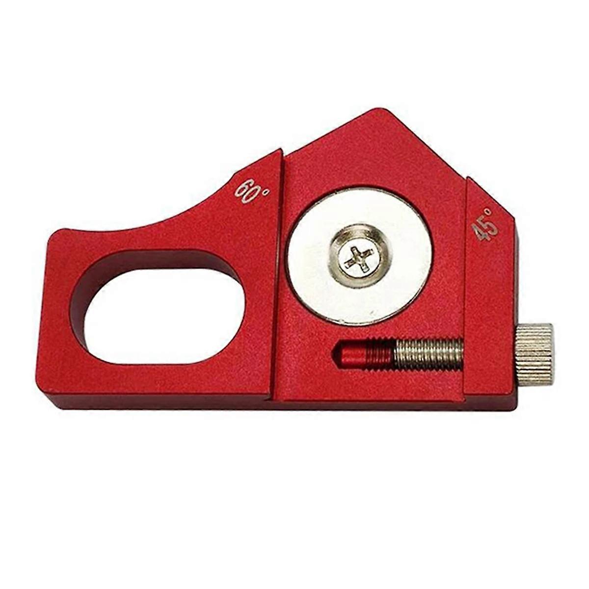 Positioning Block Adjustable Measuring Angle Ruler Marking Tools Woodworker Marking Positioning Tools 80x30mm