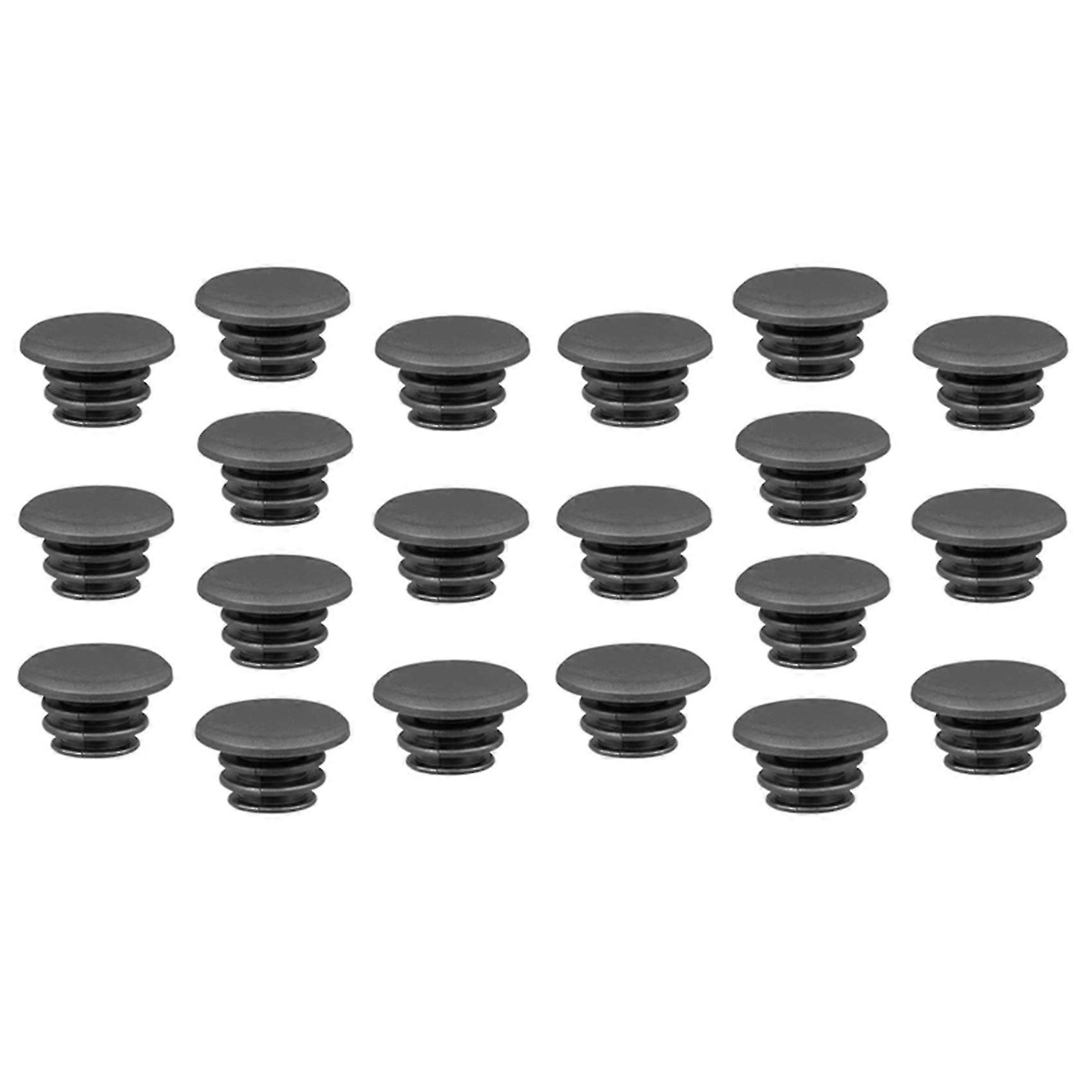 20パックサイクリングバイクハンドルバーエンドプラグロードバイクBMXスクーター用ロックキャップ