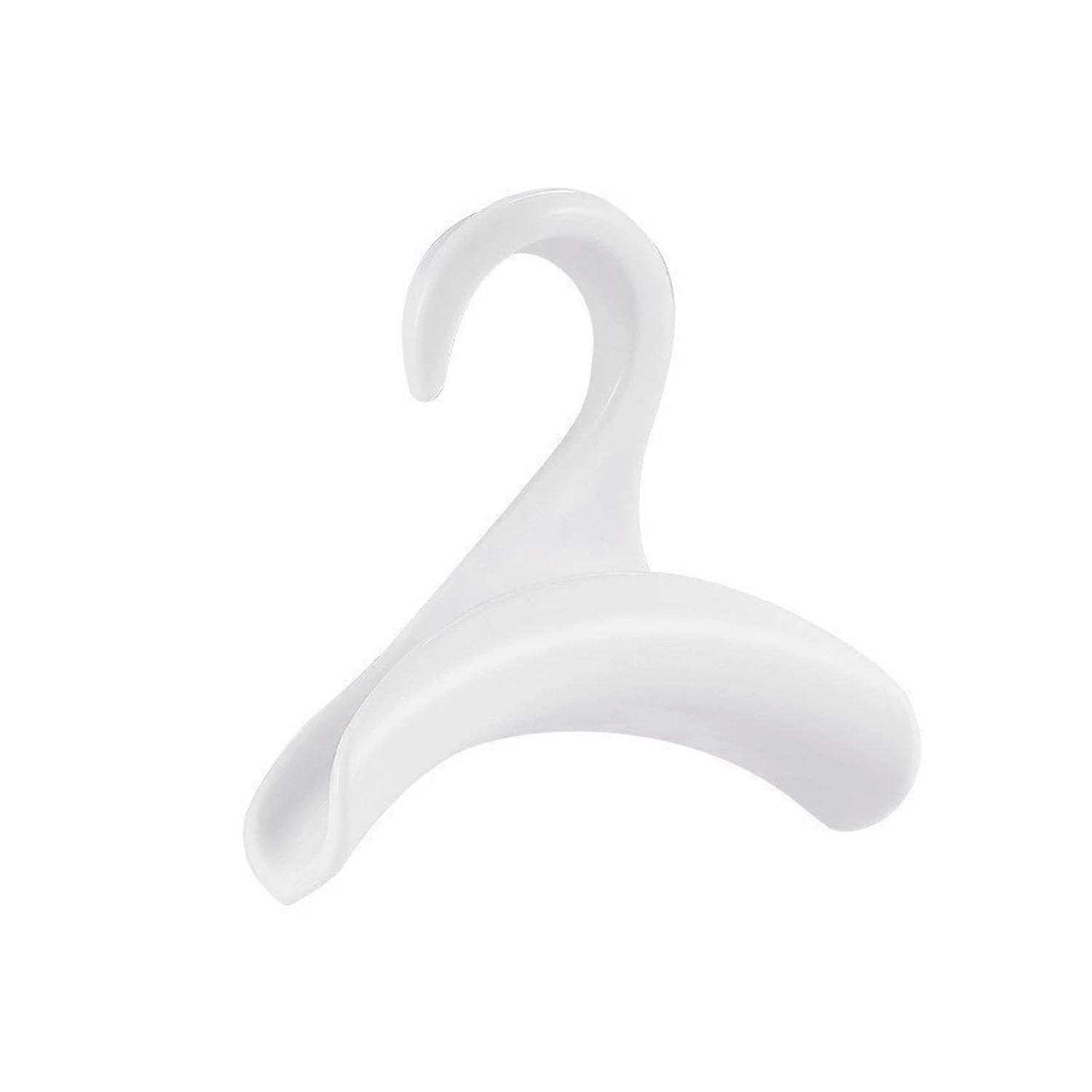 3Pack Stackable Plastic Bag Hanger For Closet Storage, PP Material, 11.50x10.90x3.70 cm, RustProof Purse Organizer