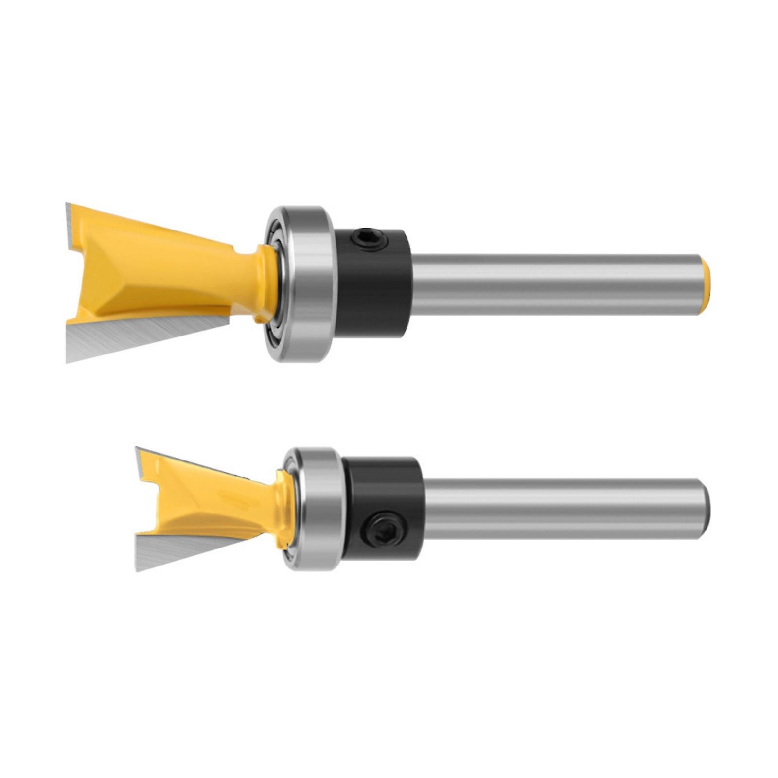 Professional Dovetail Router Bit 1/4 Shank Suitable For Detailed Wood Joinery Projects Wood Carving and Furniture Making Multicolor
