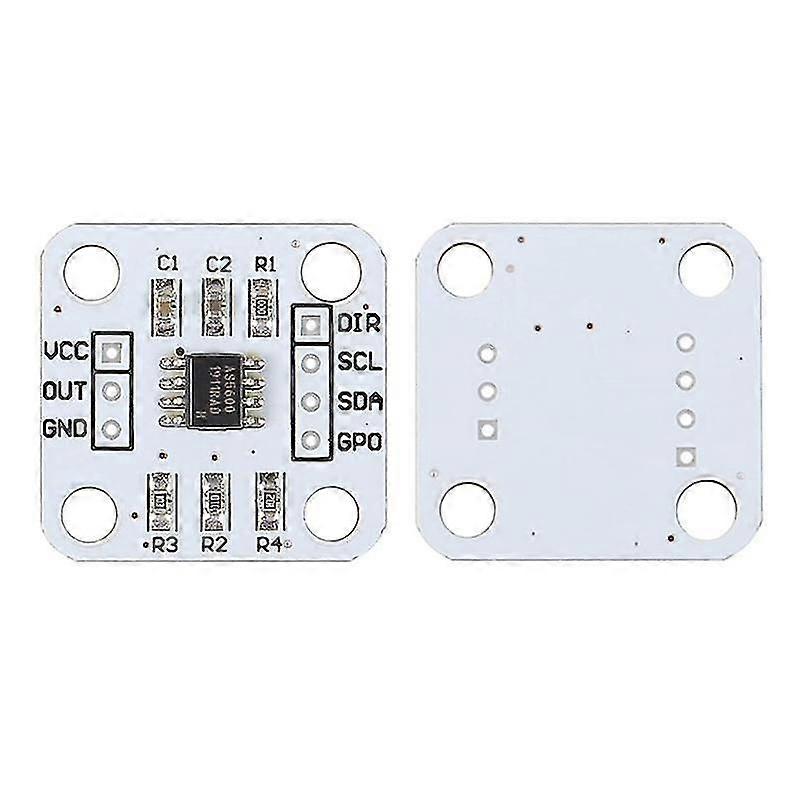 5pcs As5600 Magnetic Encoder Magnetic Induction Angle Measurement Sensor Module 12bit High Precisio