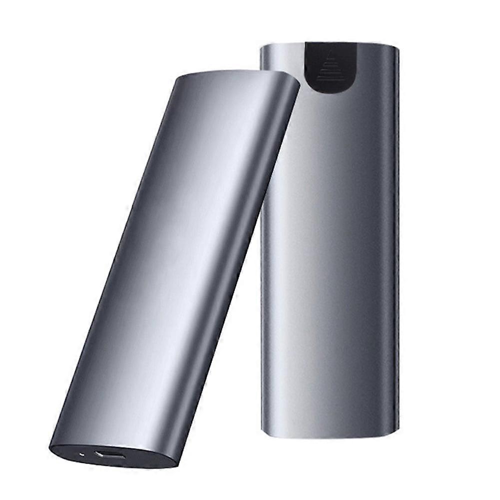 jixopn Hard Disk Box 5Gbps Type-C 3.1 M2 SSD Enclosure Tool Free M-Key (NGFF Dual Wire)