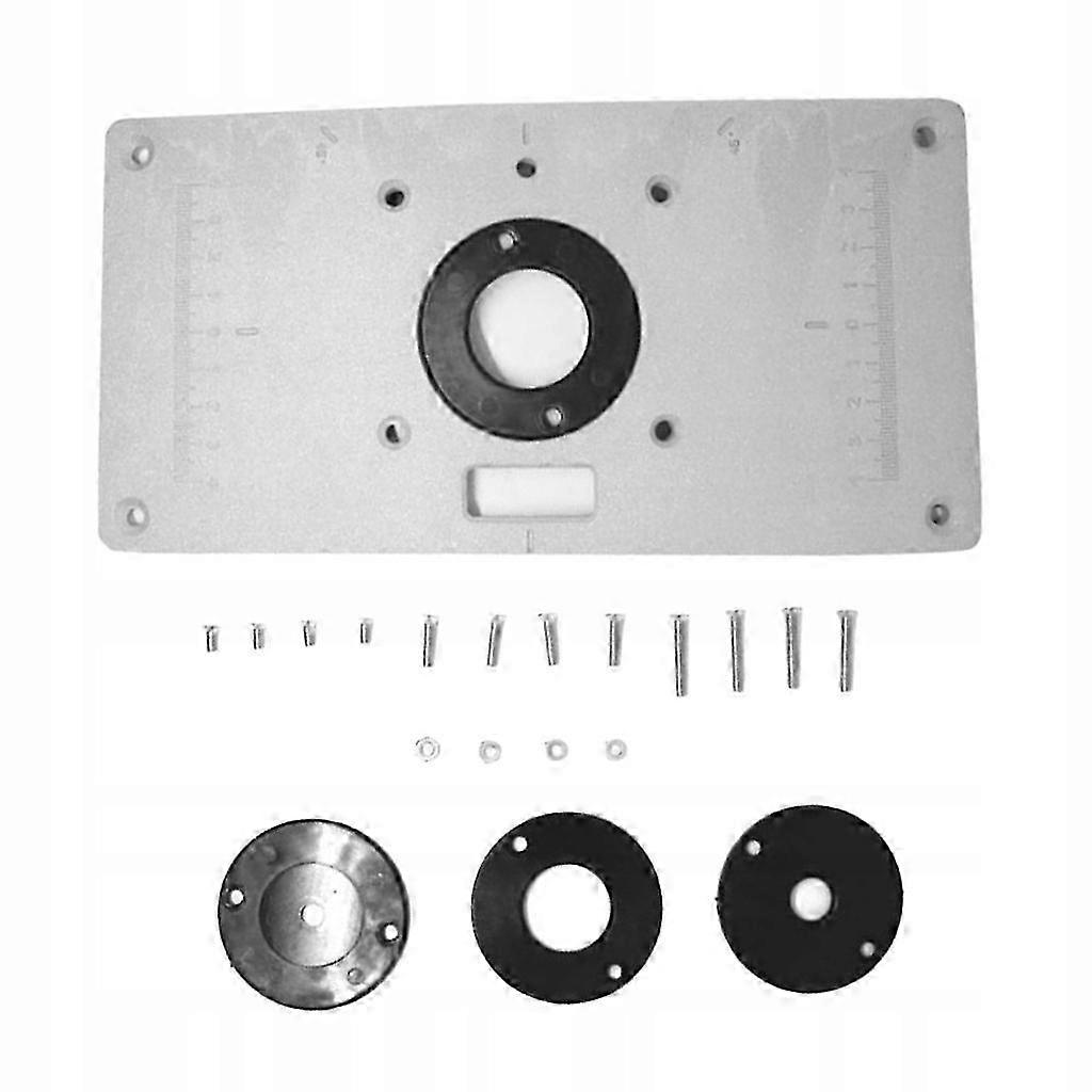 Router Table Insert Plate Set For Woodworking