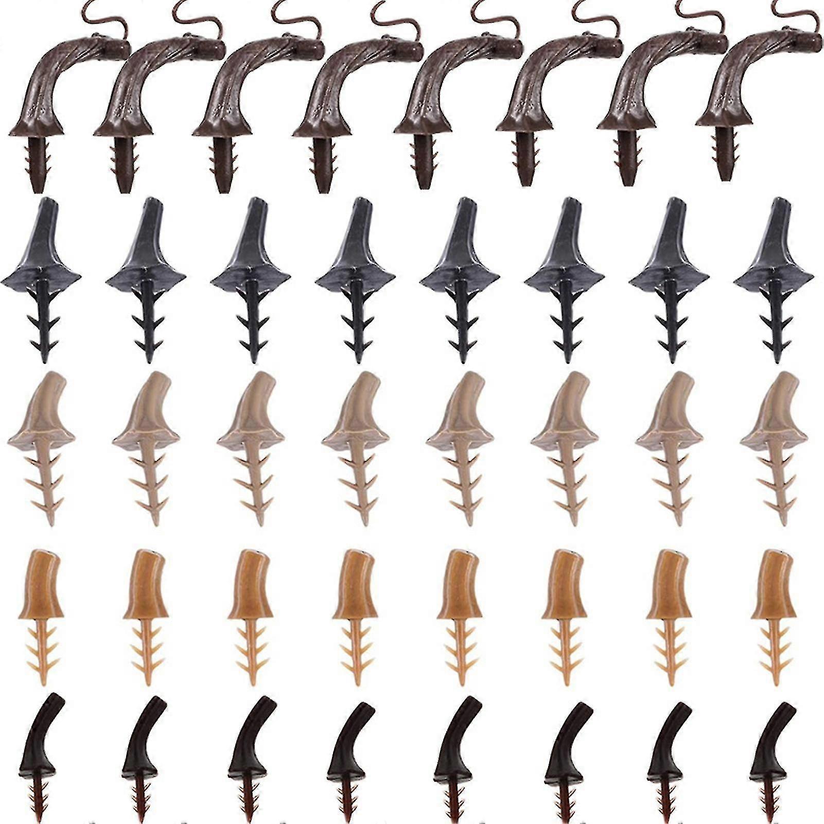 40pcs Practical Fake Pumpkin Stems Durable Halloween