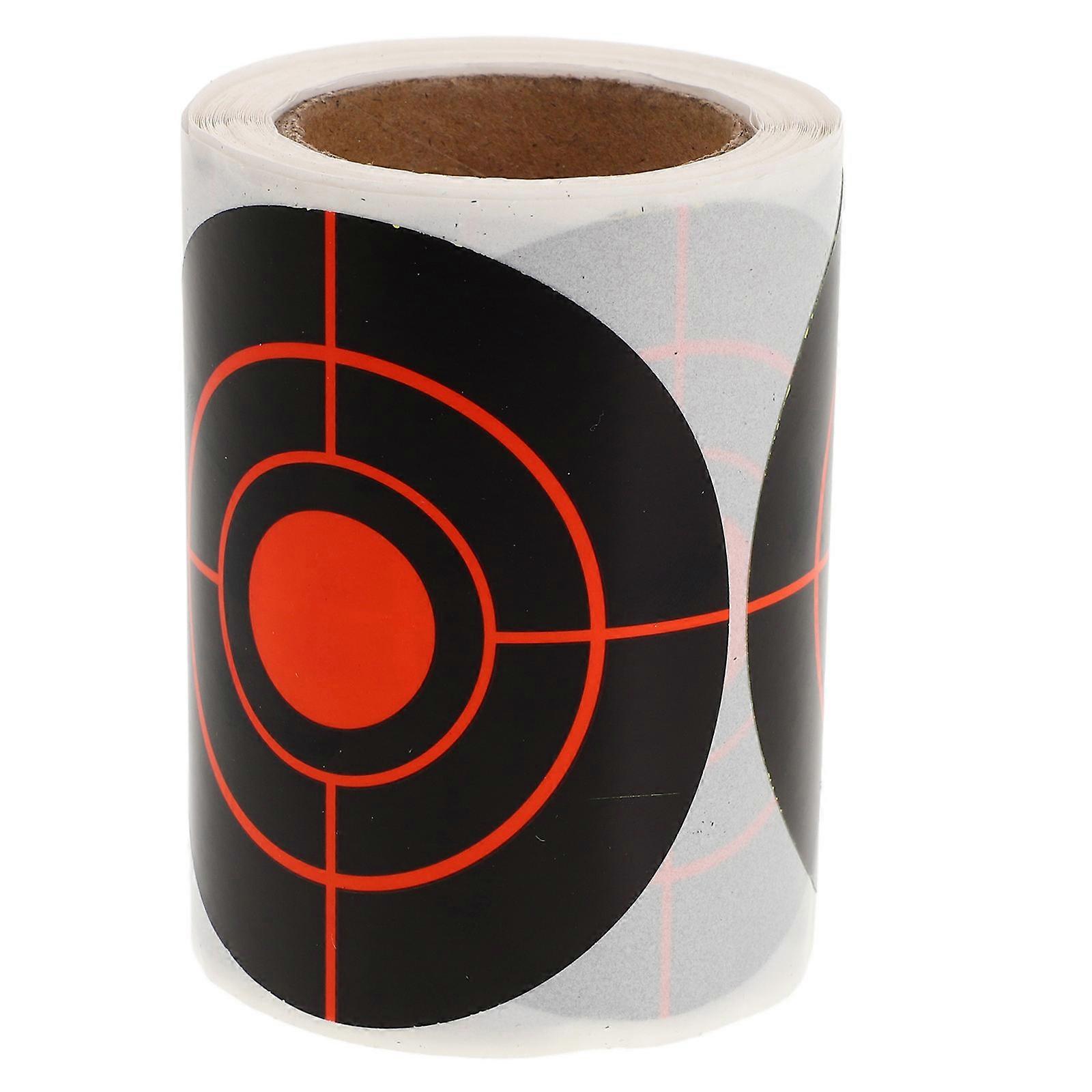 Splatter Target Stickers for Archery Shooting 1 Roll Adhesive Practice Target Stickers
