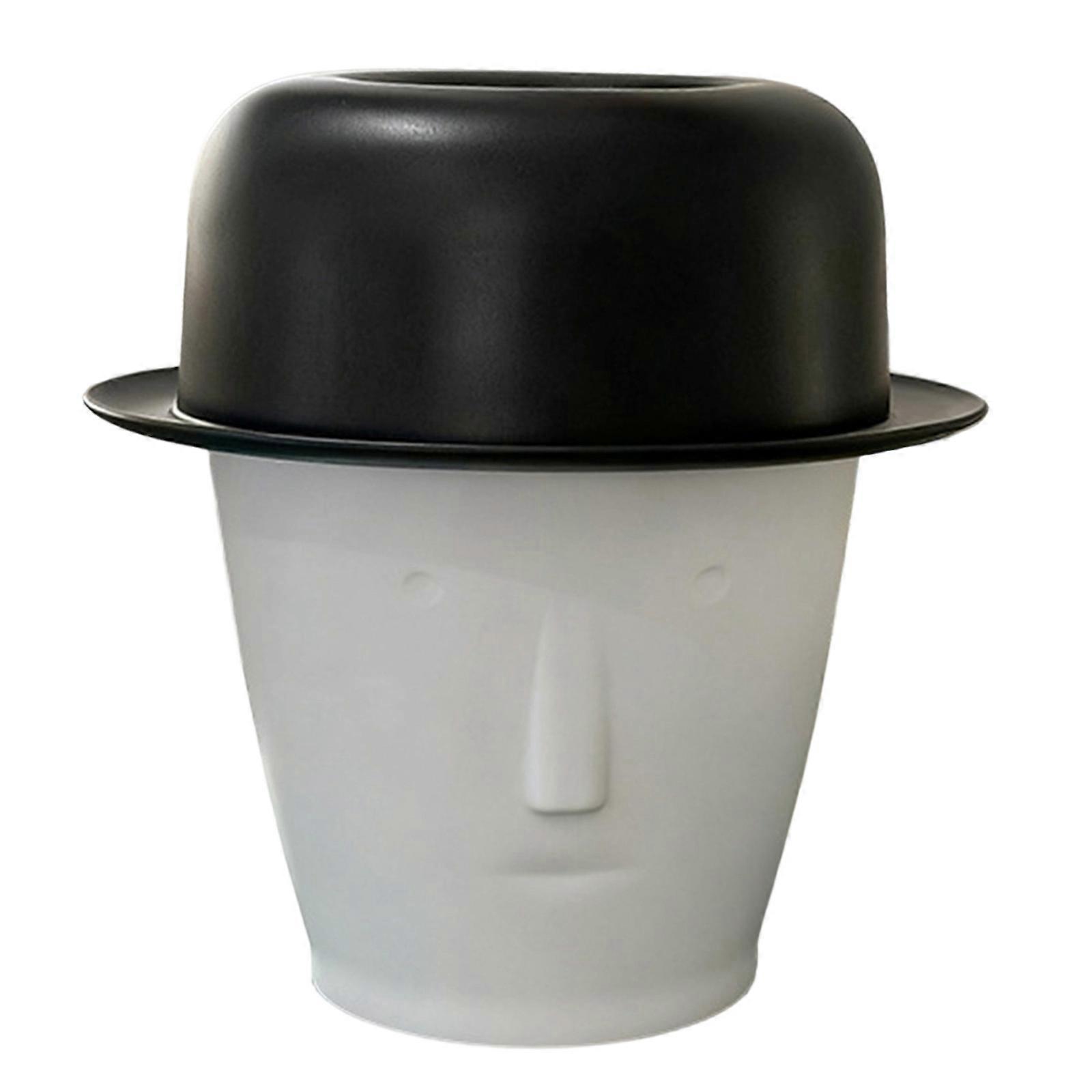 Contemporary Tissue Paper Container with Fashionable Shape Functional Home Decoration for Dining Room Study Area Multicolor