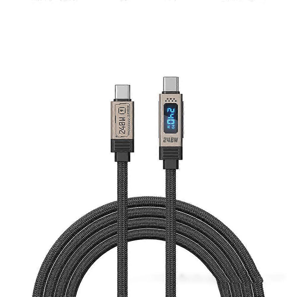 WK WDC-49 240W Type-C to Type-C Ladon 4 High-speed Data Cable, Length: 1.2m