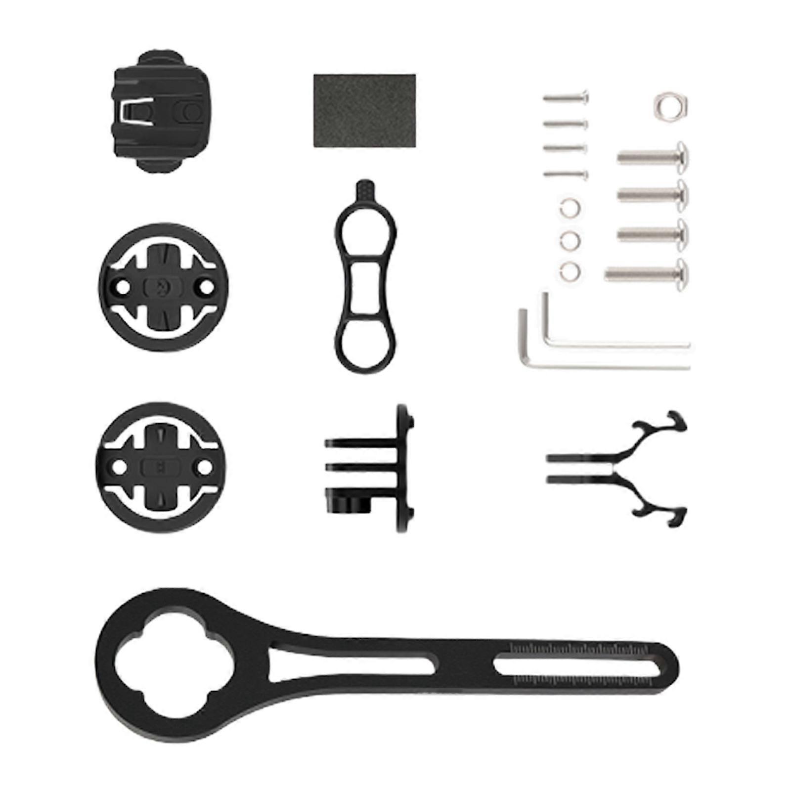 Bicycles Combination Mount Holder Regulable Front Stem Bike Camera Mount for Road and Mountain Bikes Multicolor