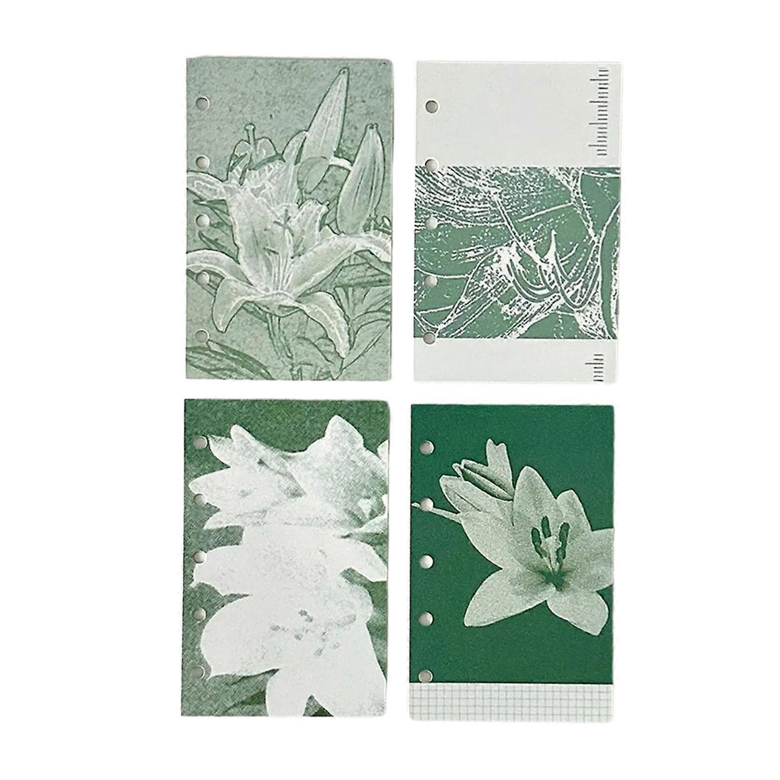 4 Sheets Per Set Planner Inserts Note Paper For Efficient Note Taking And Categorization Multicolor
