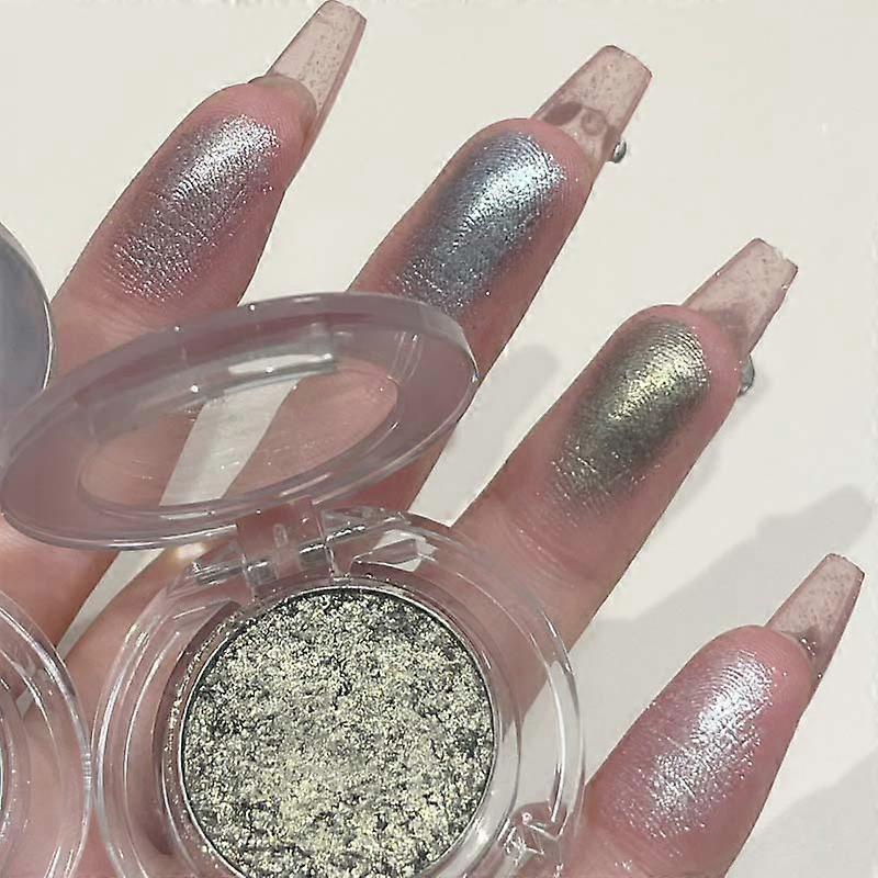 Kaleidoscope Pearl Single Eyeshadow Highlighter with Sparkling Moonlight Shimmer Highlighter Eyeshadow