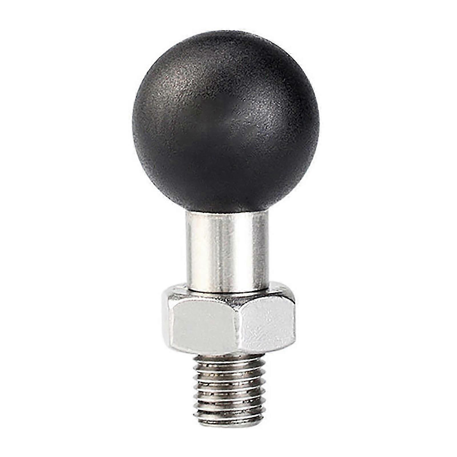 M8/M10 Ball Mount Base Sturdy Structure Rust-proof Phone Bracket Fixed Motorcycle Side Mirror Ball Head Base Adapter