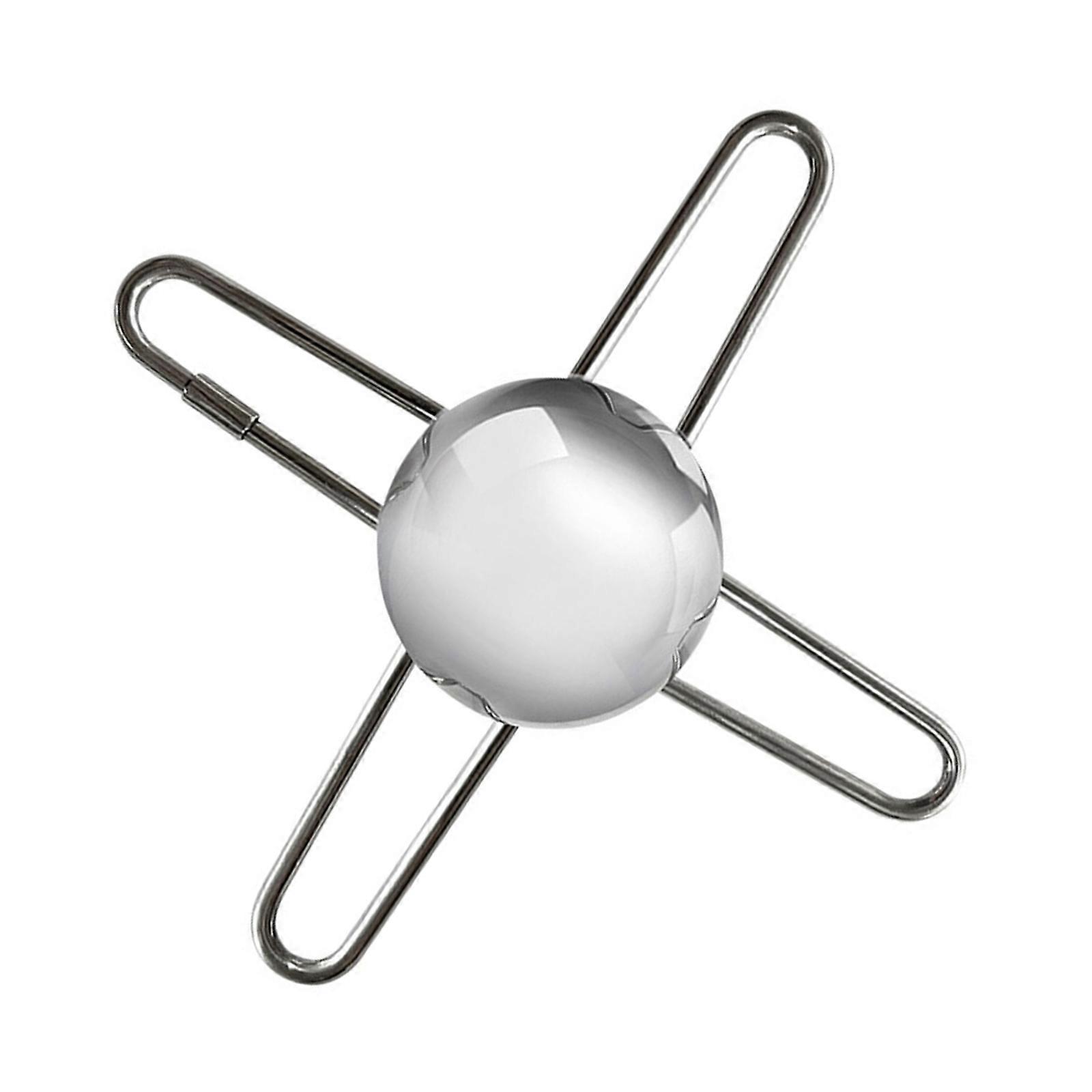 Practical Chilling Coffee Tool Espressos Coffee Chilling Ice Sphere with Rack Chilling Ice Sphere  Silver