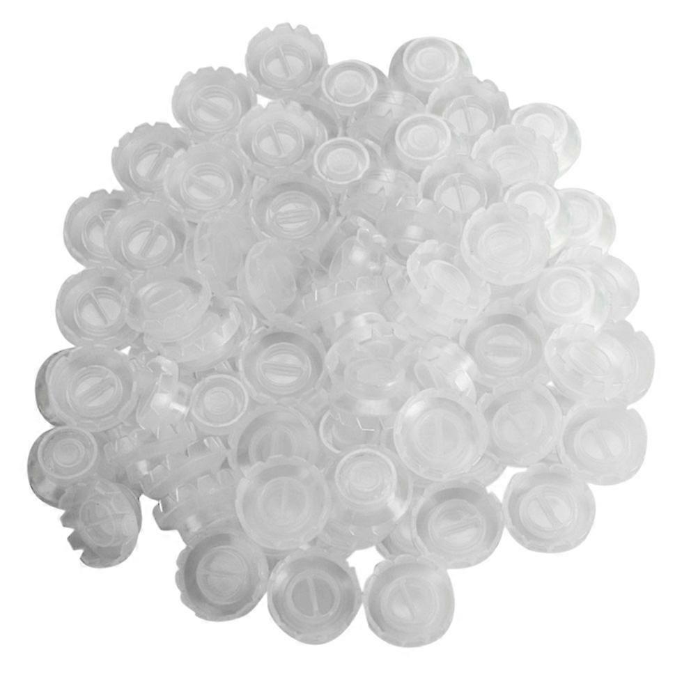 300Pcsまつげエクステンションカップラッシュブロッサムカップこぼれ防止接着剤ホルダーギフト