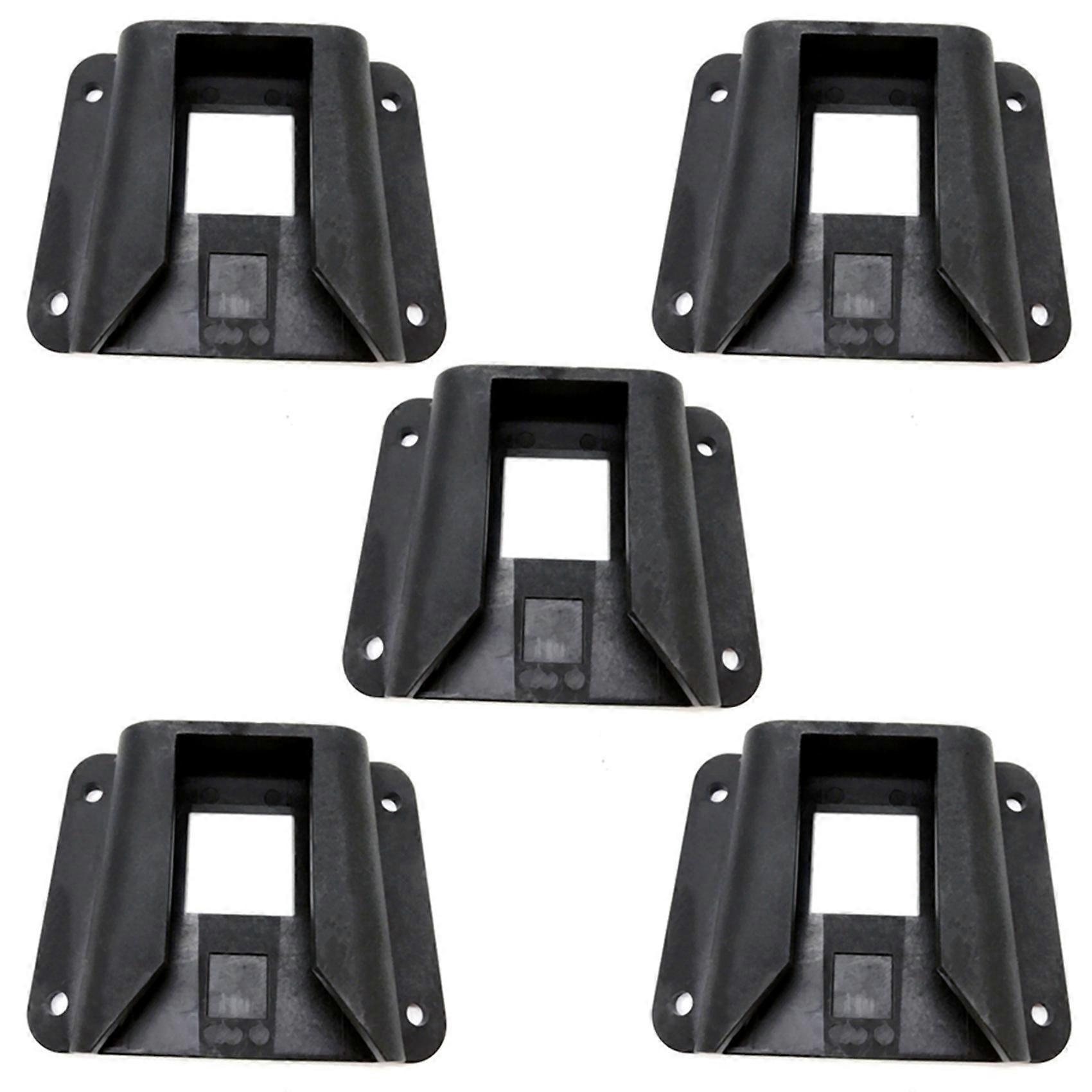5X Bicycle Carrier Block Adapter for Folding Bike Bag Rack Holder ABS Front Carrier Block Mounting