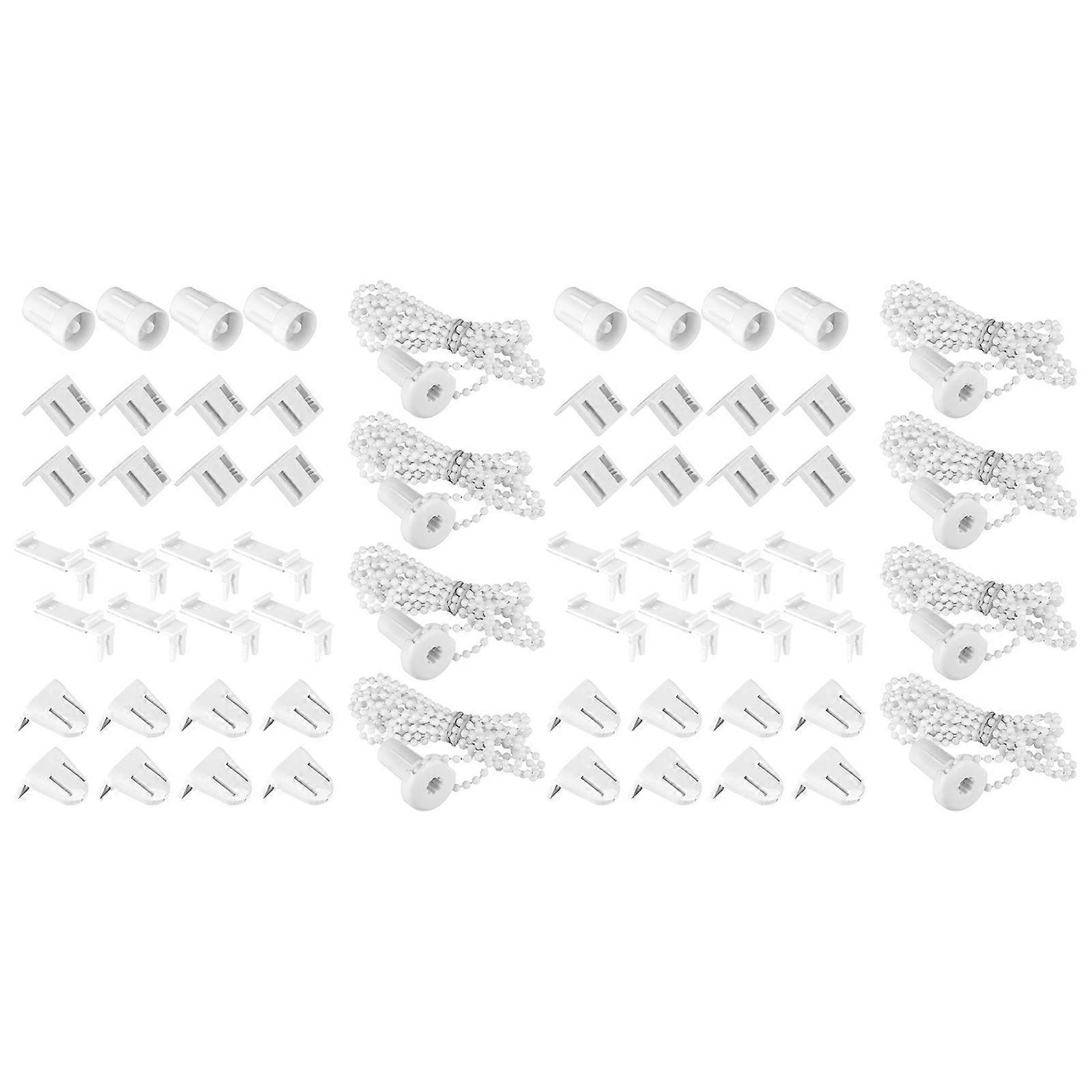 32Piece Roller Blinds Completely Roller Blind Control Set for 17MM Window Roller Shutter Control Part Multicolor