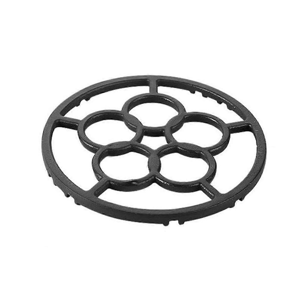 Practical Wok Holder 18.2cm Iron Stove Support Gas Hob Support Cooktop Stand for Efficient Stir Fry Preparation